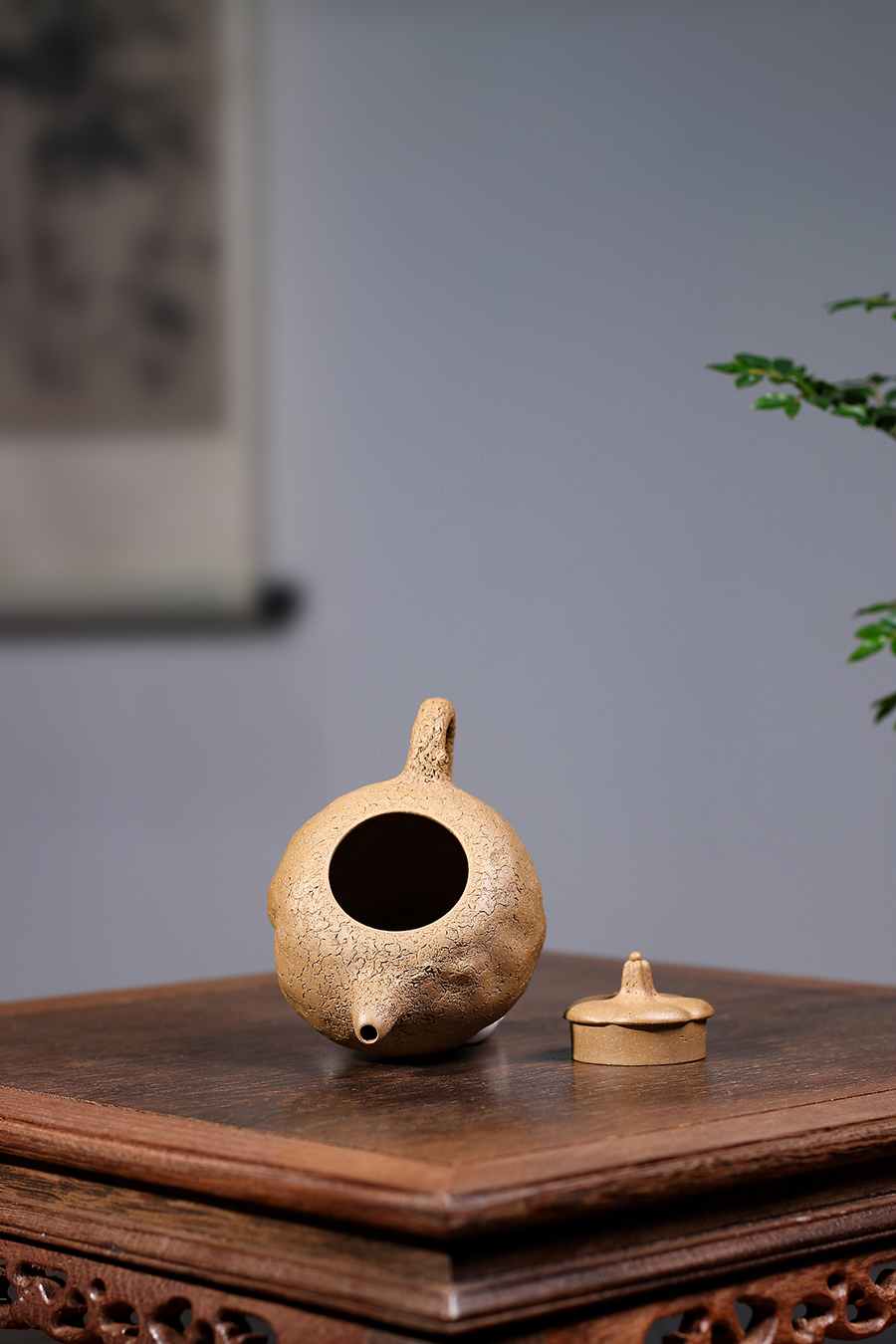 名家陈国良作品《供春(薄胎)》