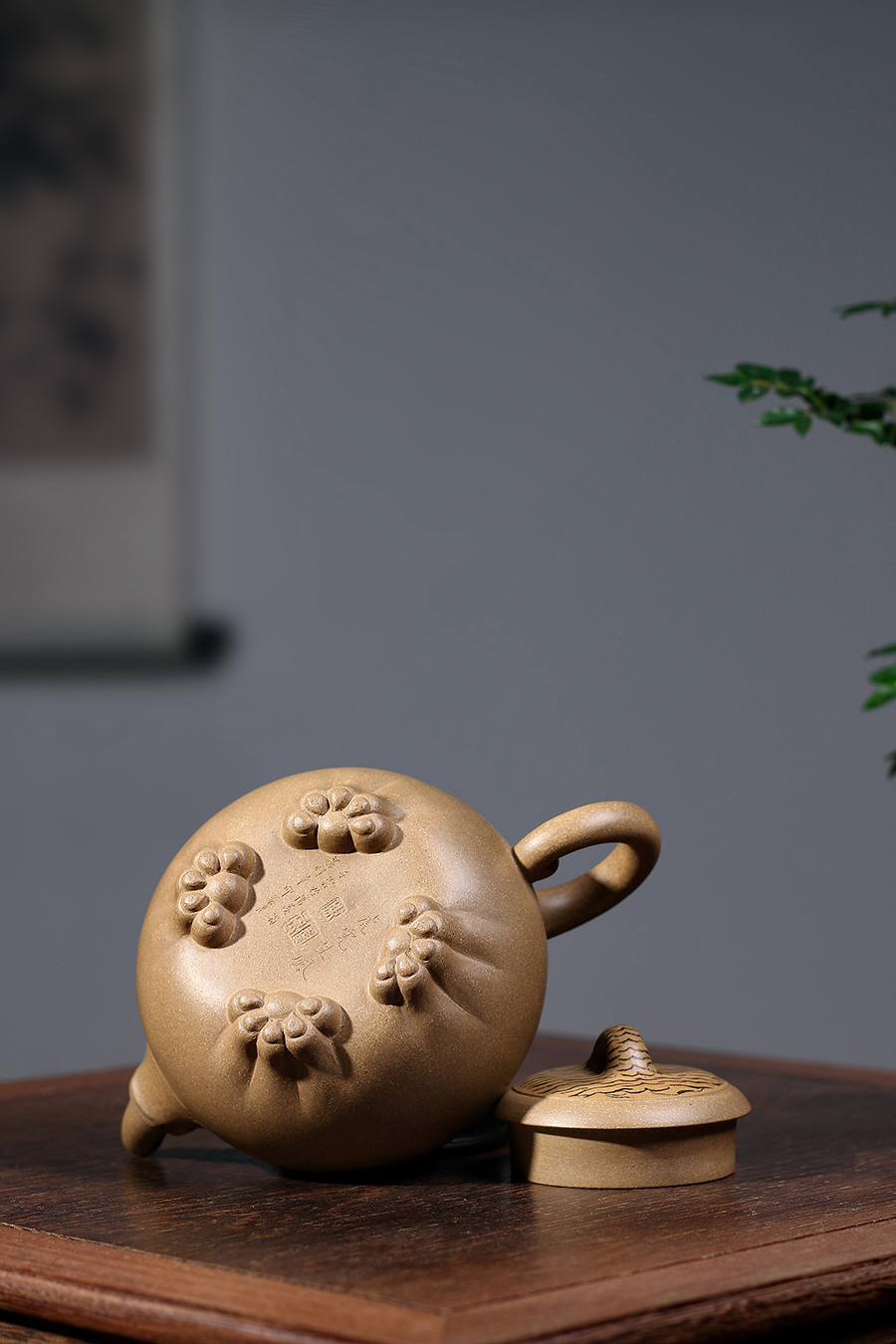 名家陈国良作品《虎虎生风(薄胎)》