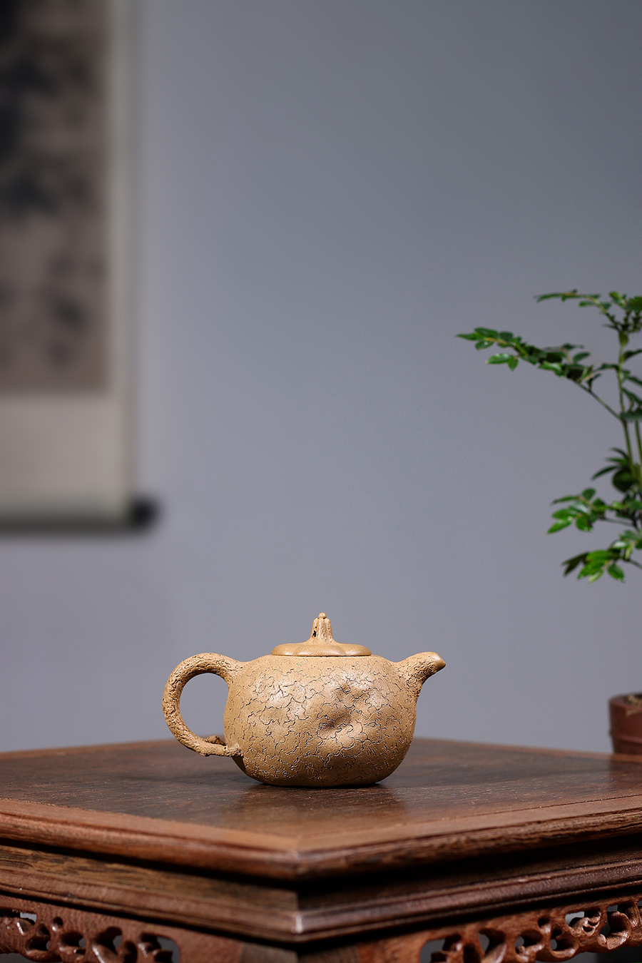 名家陈国良作品《供春(薄胎)》