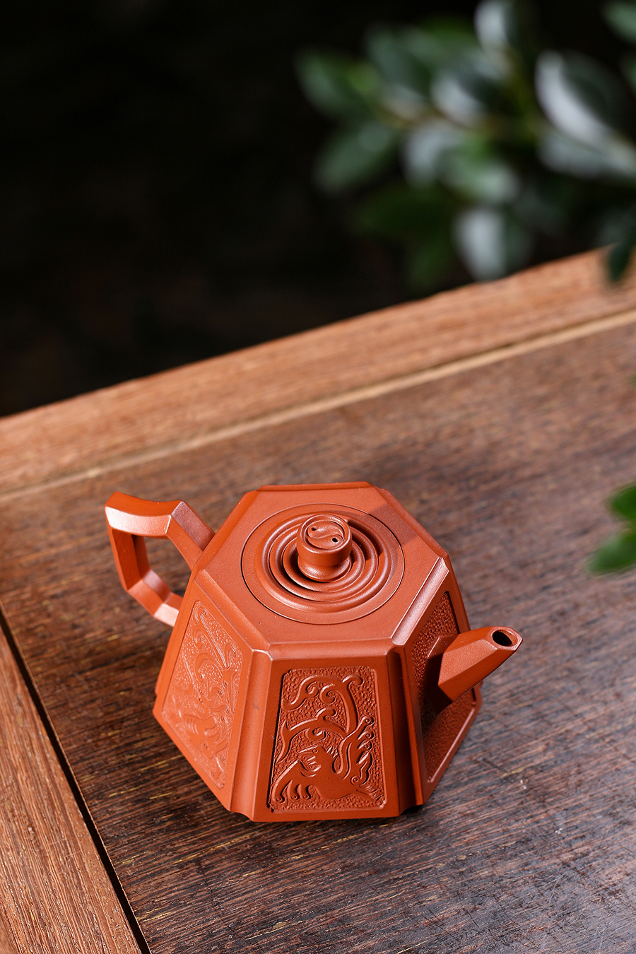 名家顾斌武作品《六方龙凤》