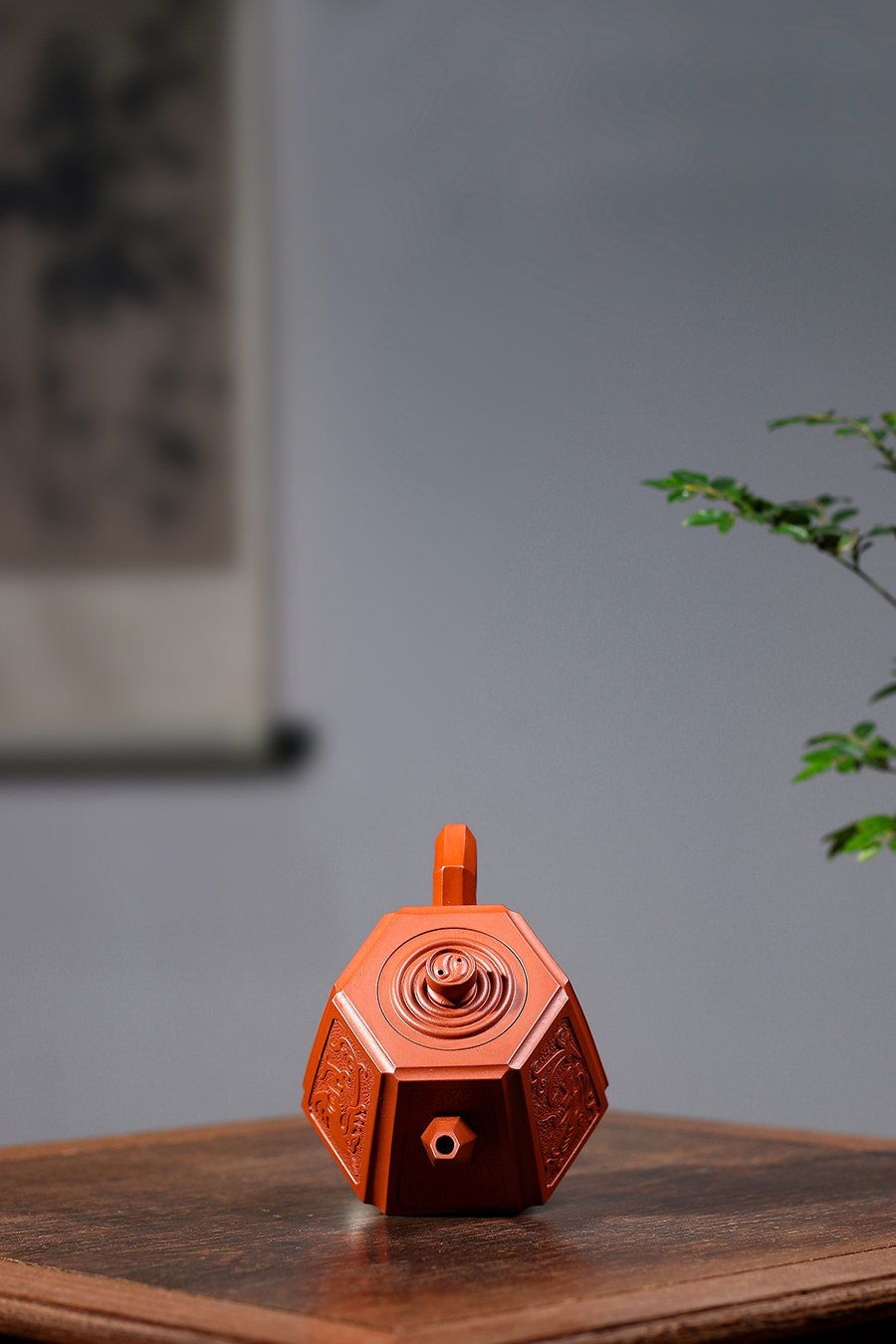 名家顾斌武作品《六方龙凤》