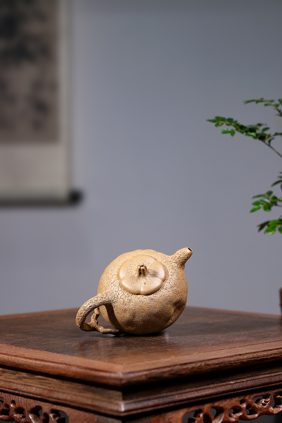 名家陈国良作品《供春(薄胎)》