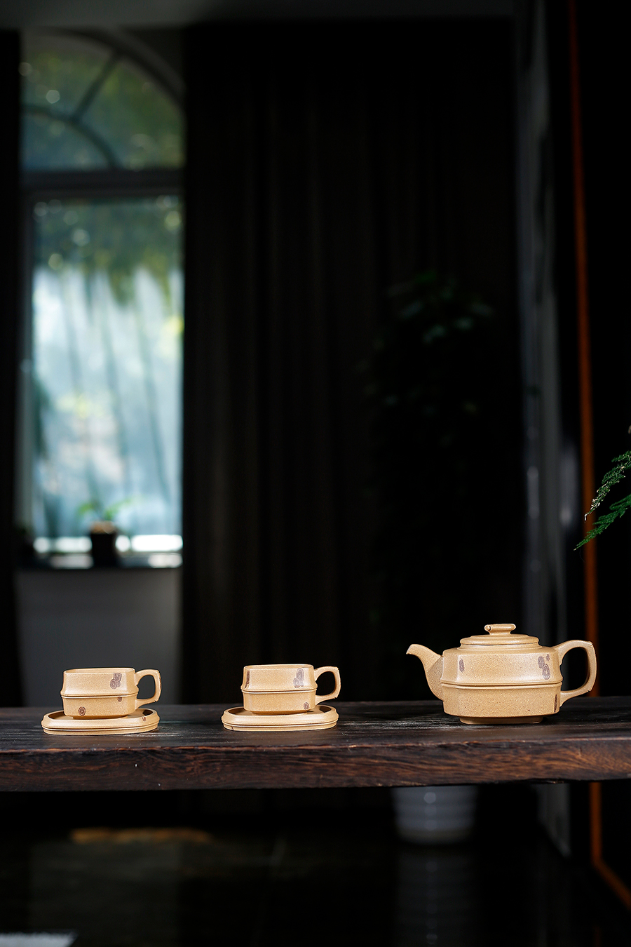 名家承健作品《五件套君玉壶》