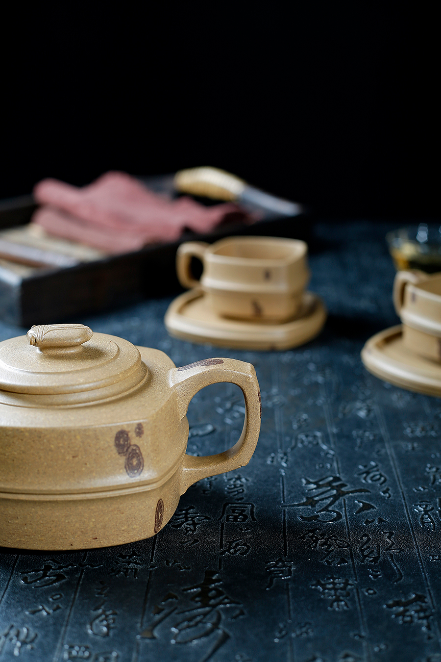 名家承健作品《五件套君玉壶》