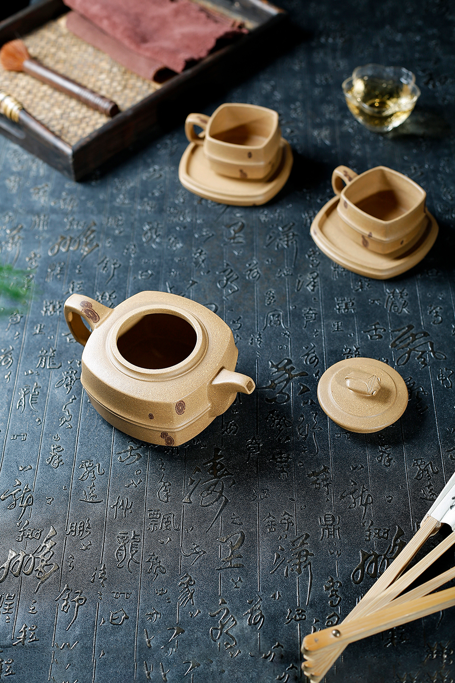 名家承健作品《五件套君玉壶》