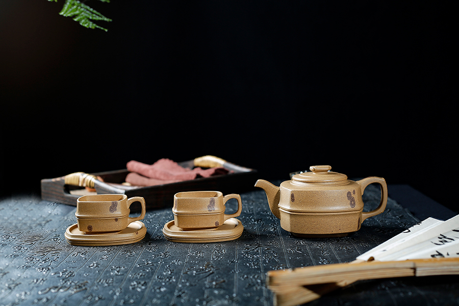 名家承健作品《五件套君玉壶》