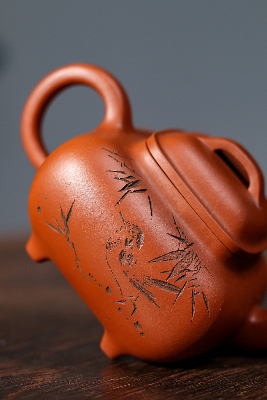 名家陆君作品《全手传炉(范建军铭)》