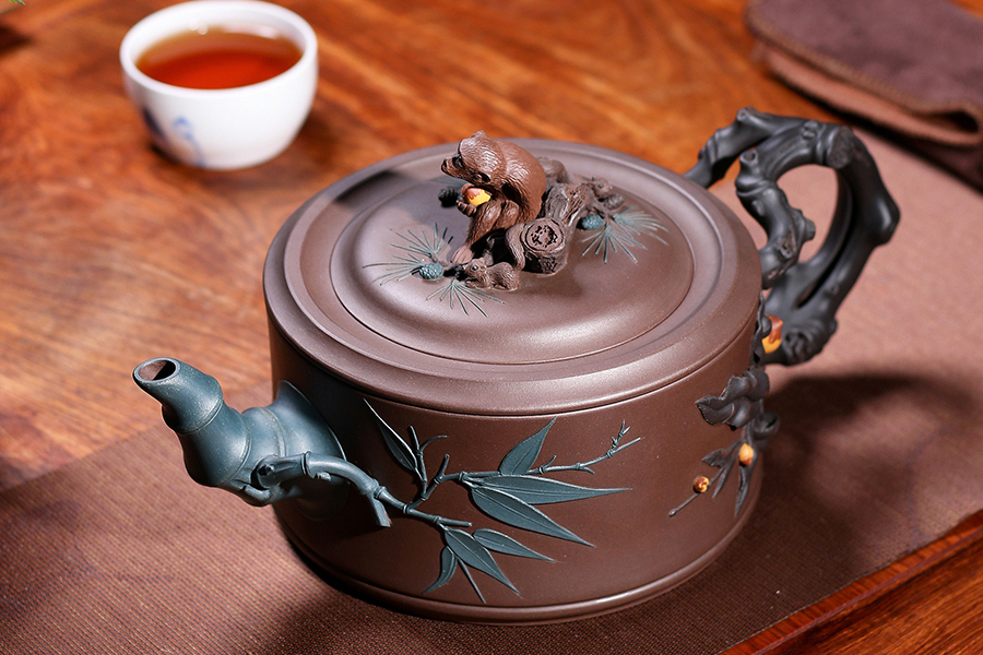 名家顾道荣作品《祝寿》