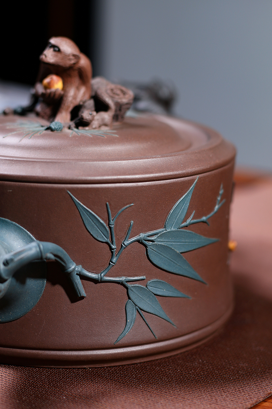 名家顾道荣作品《祝寿》