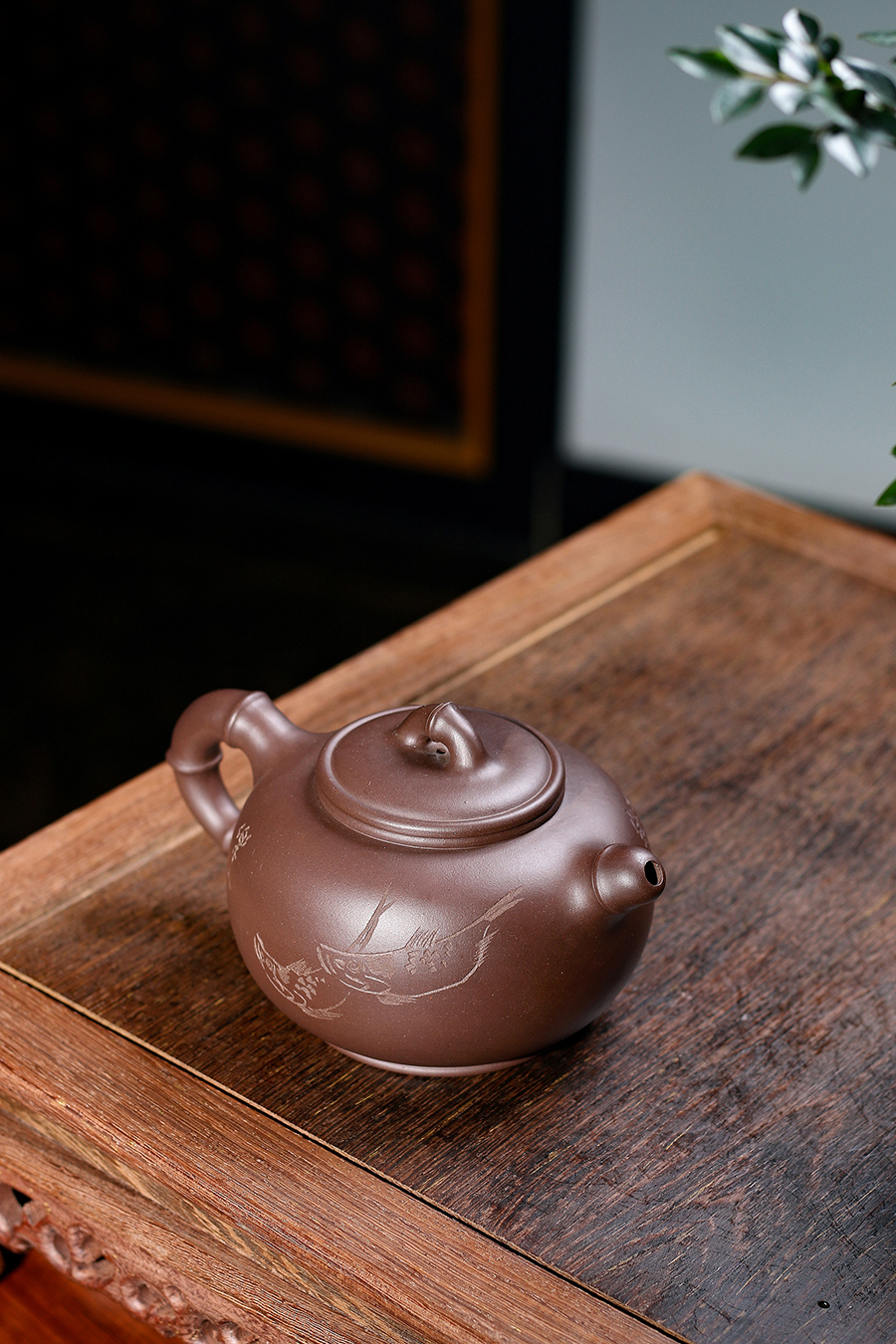 名家鲍利安作品《竹福(鲍志强铭)》