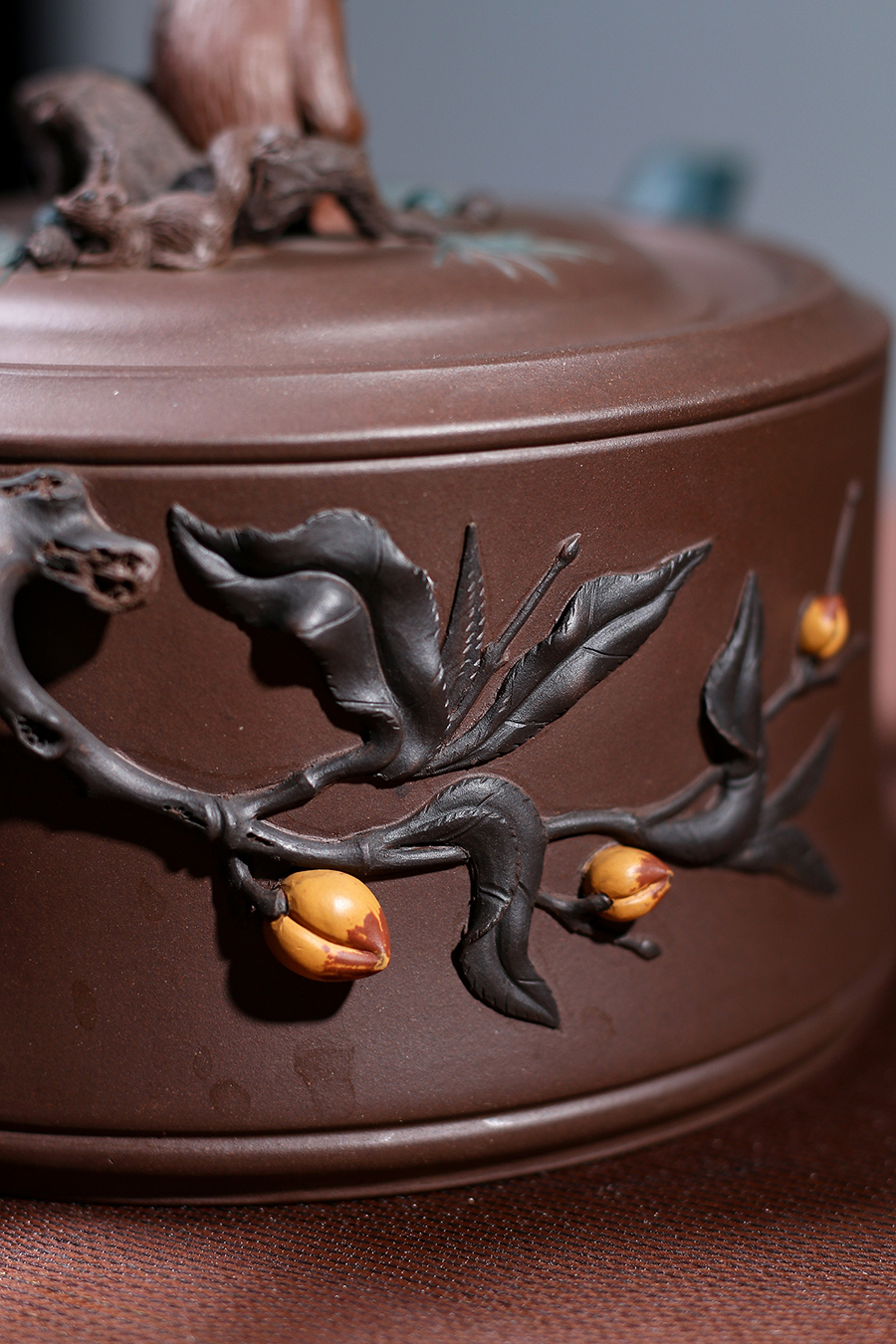 名家顾道荣作品《祝寿》