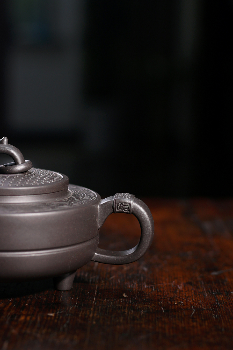 名家曹燕萍作品《龙玉韵(茶具)》