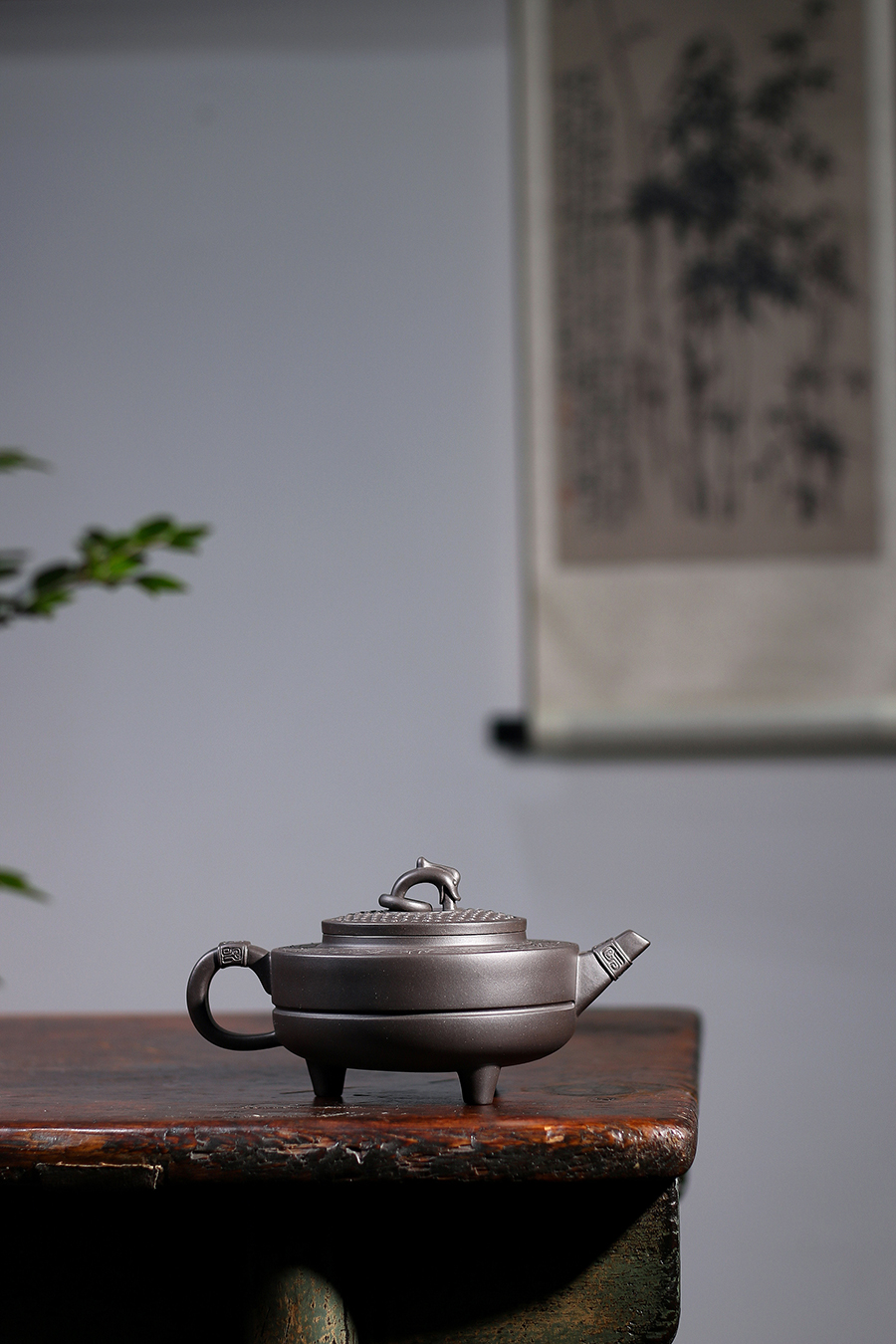 名家曹燕萍作品《龙玉韵(茶具)》