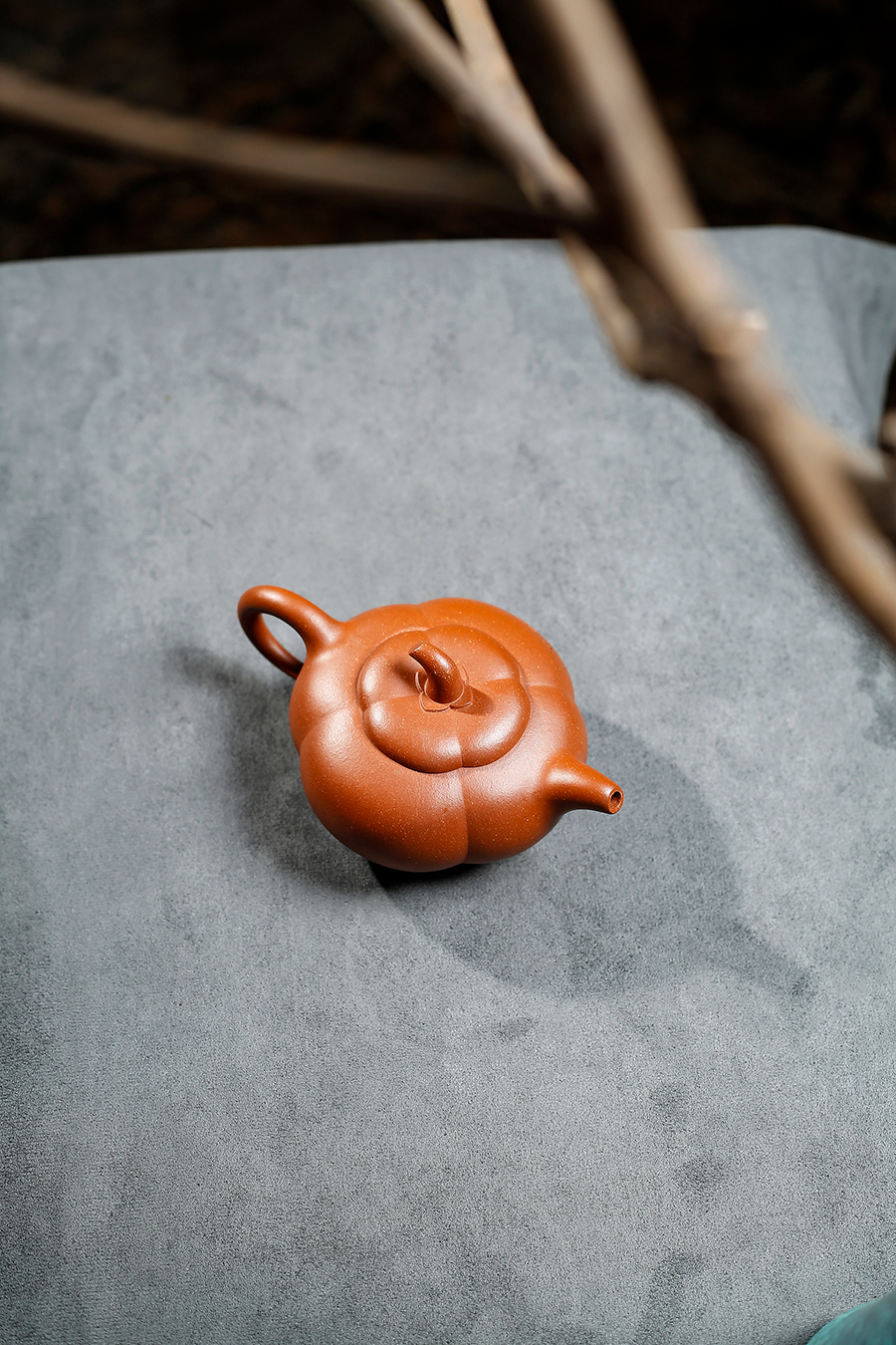 名家姚志泉作品《全手海棠壶(鲍仲梅书铭)》