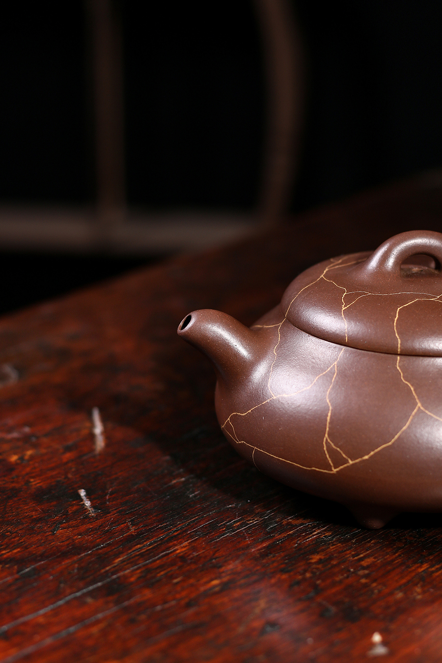 名家吕尧臣作品《金丝石瓢》