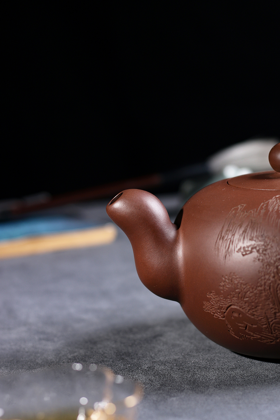 名家范洪泉作品《全手大圆珠(毛国强满刻)》