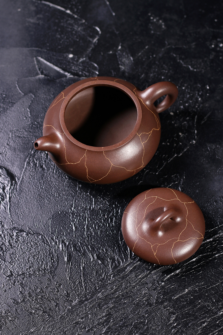 名家吕尧臣作品《金丝石瓢》