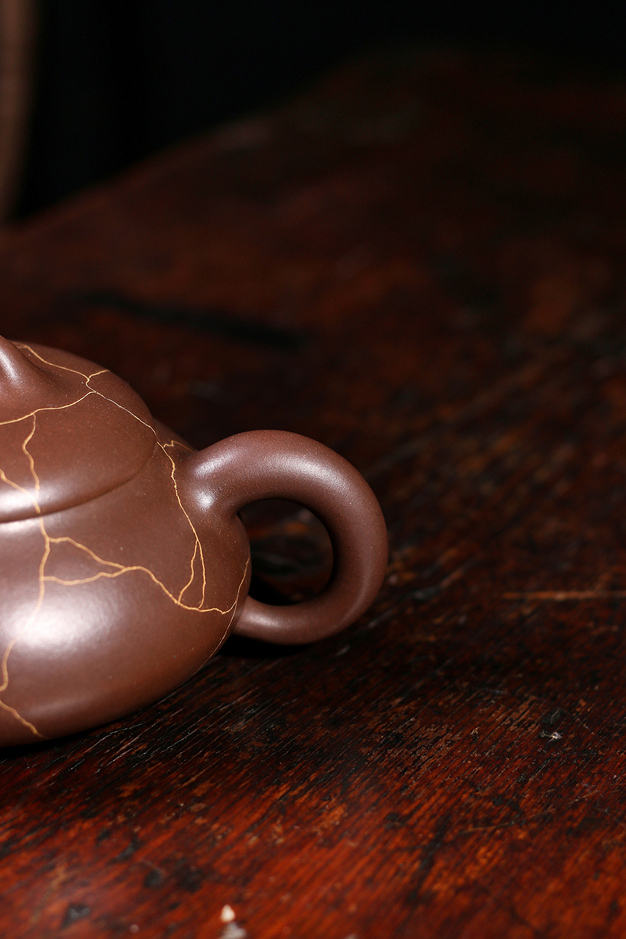 名家吕尧臣作品《金丝石瓢》