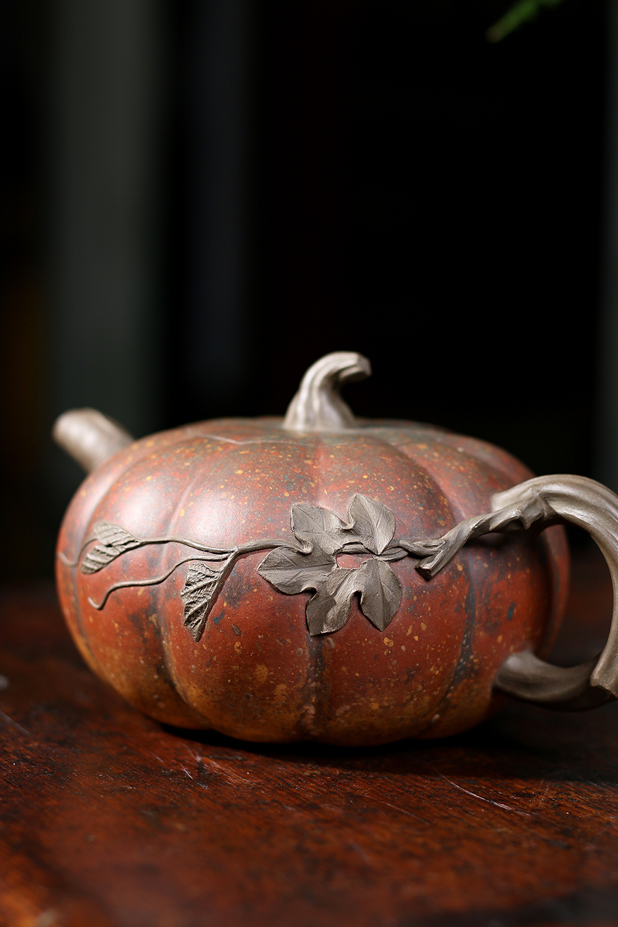 名家张正中作品《全手南瓜壶》