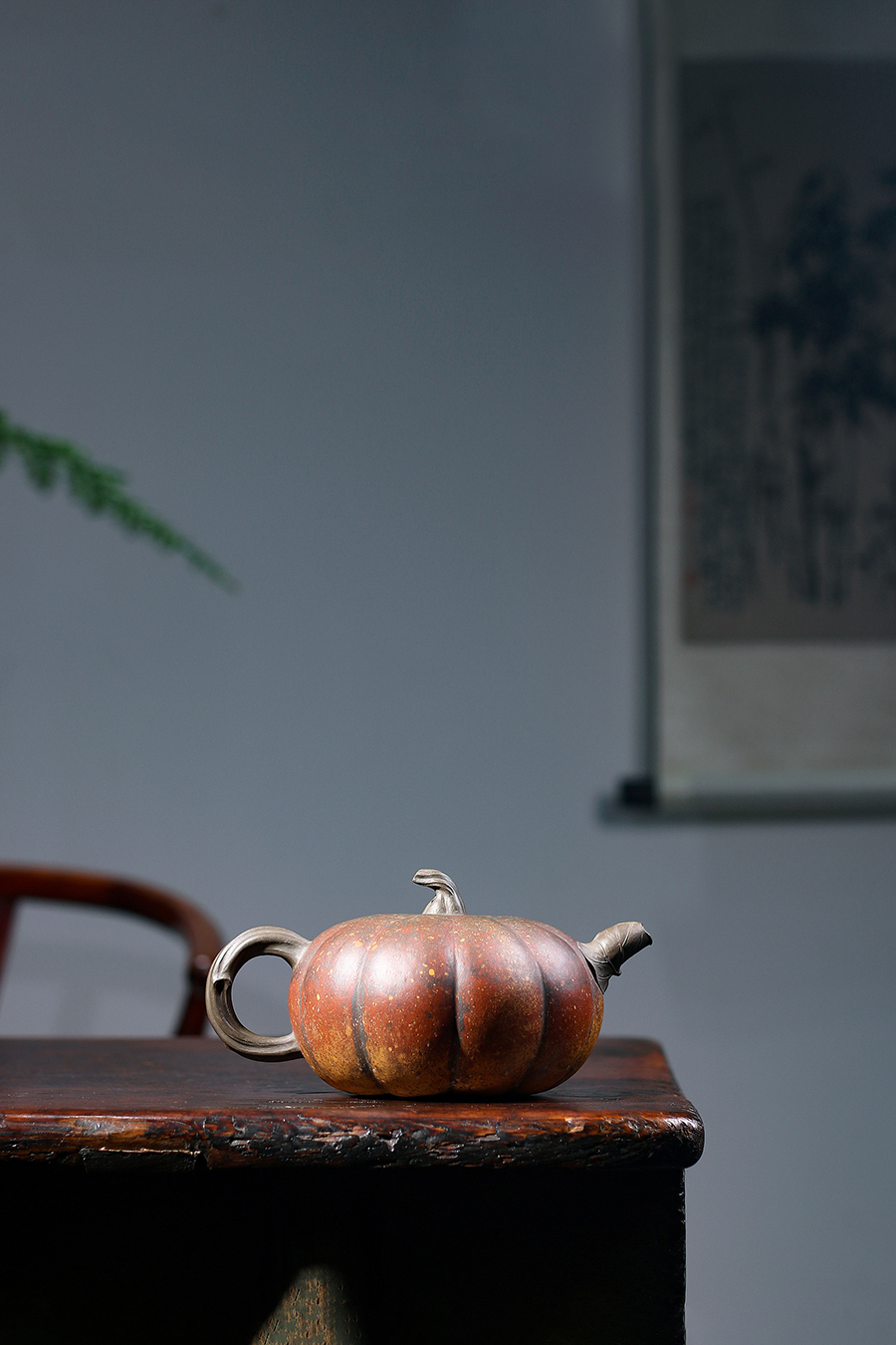 名家张正中作品《全手南瓜壶》