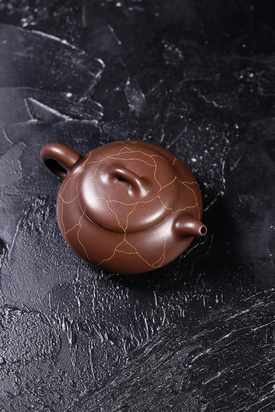 名家吕尧臣作品《金丝石瓢》