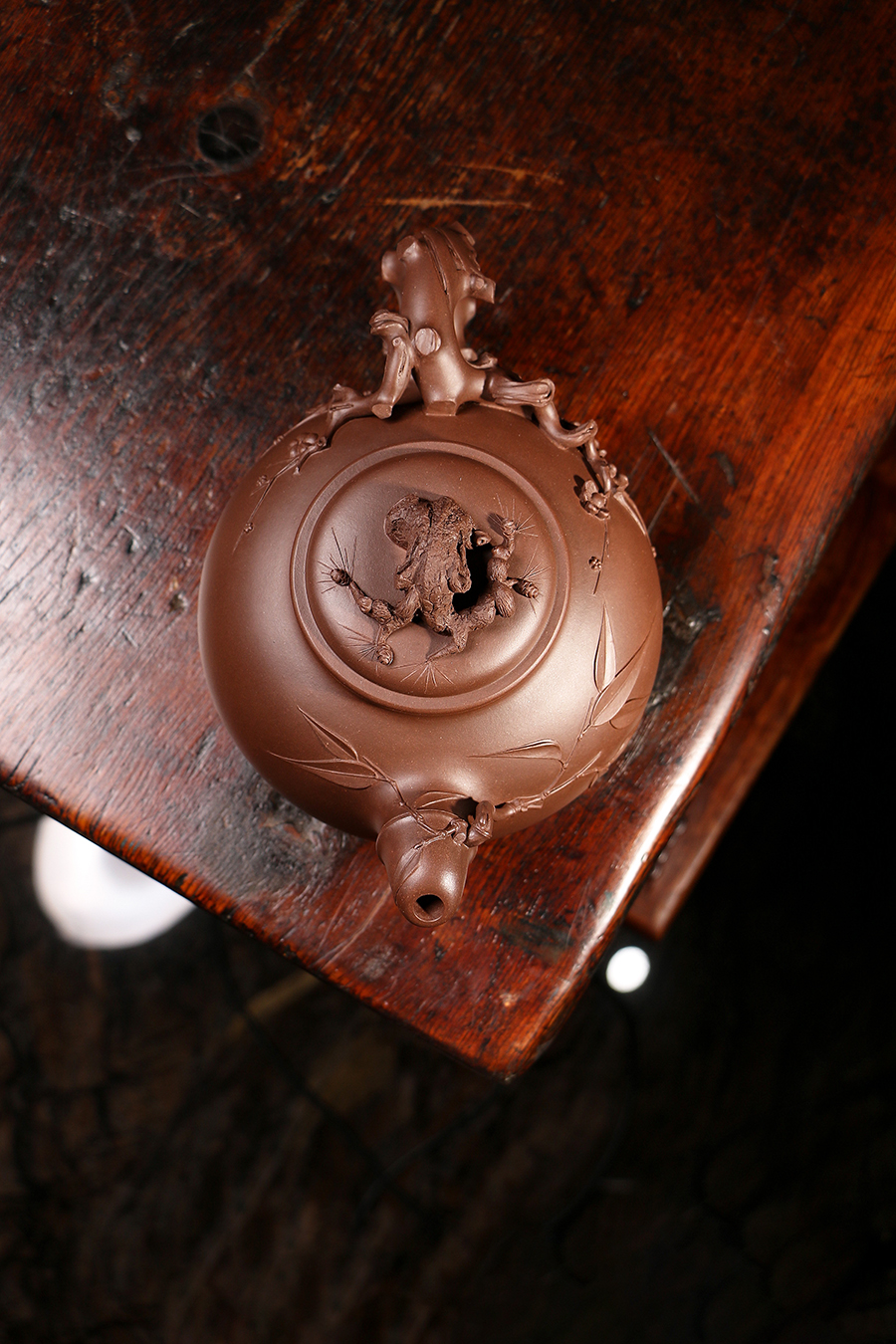 名家潘小忠作品《三友壶》