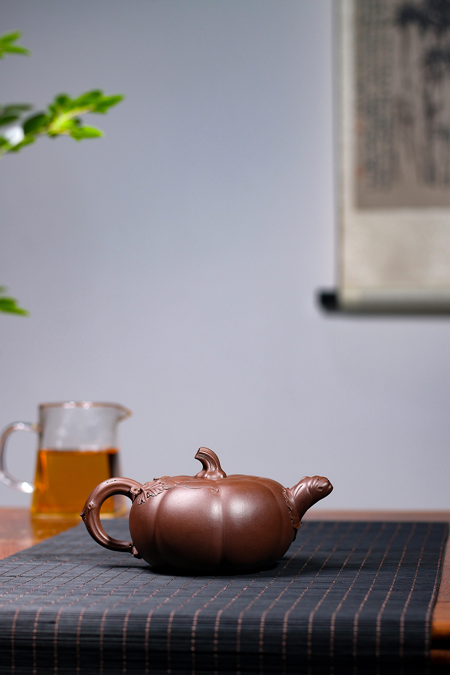 名家陈国良作品《南瓜(薄胎)》