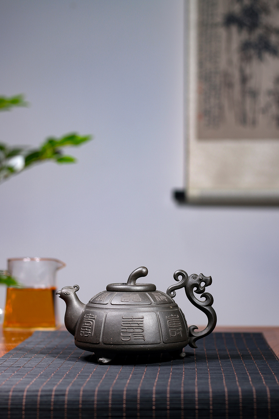 名家胡永成作品《灵寿》