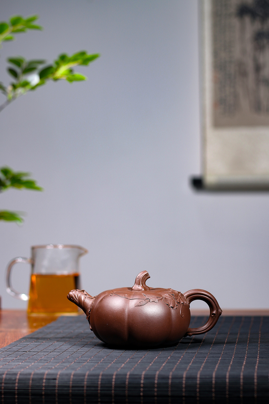 名家陈国良作品《南瓜(薄胎)》