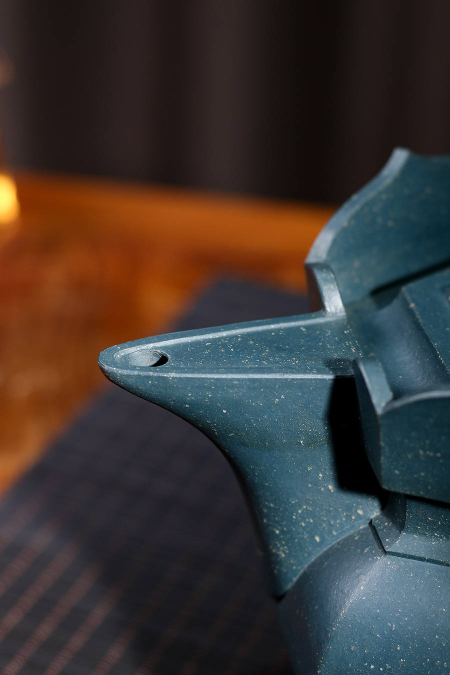 名家曹婉芬作品《大彬僧帽(孤品)》