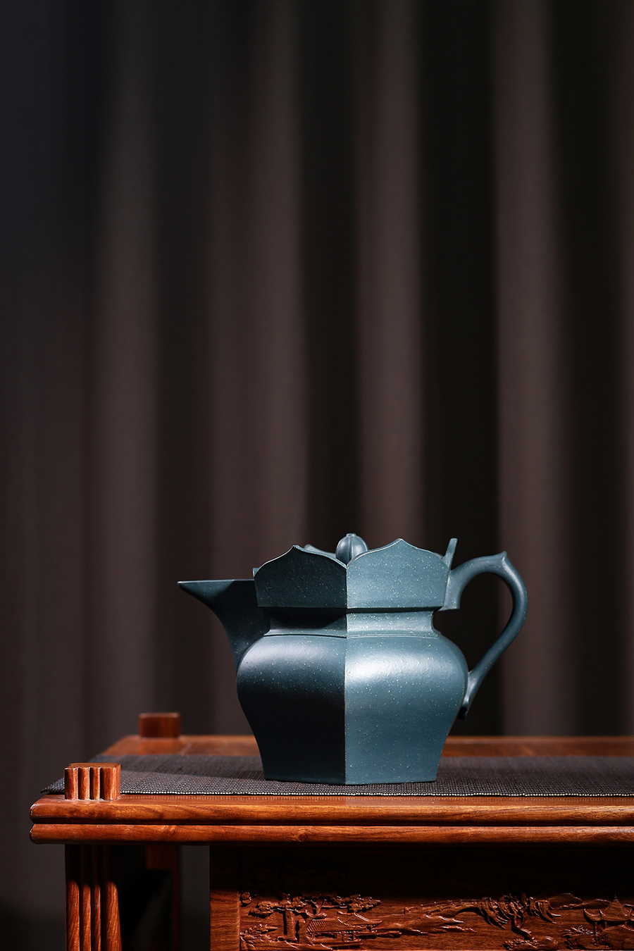 名家曹婉芬作品《大彬僧帽(孤品)》