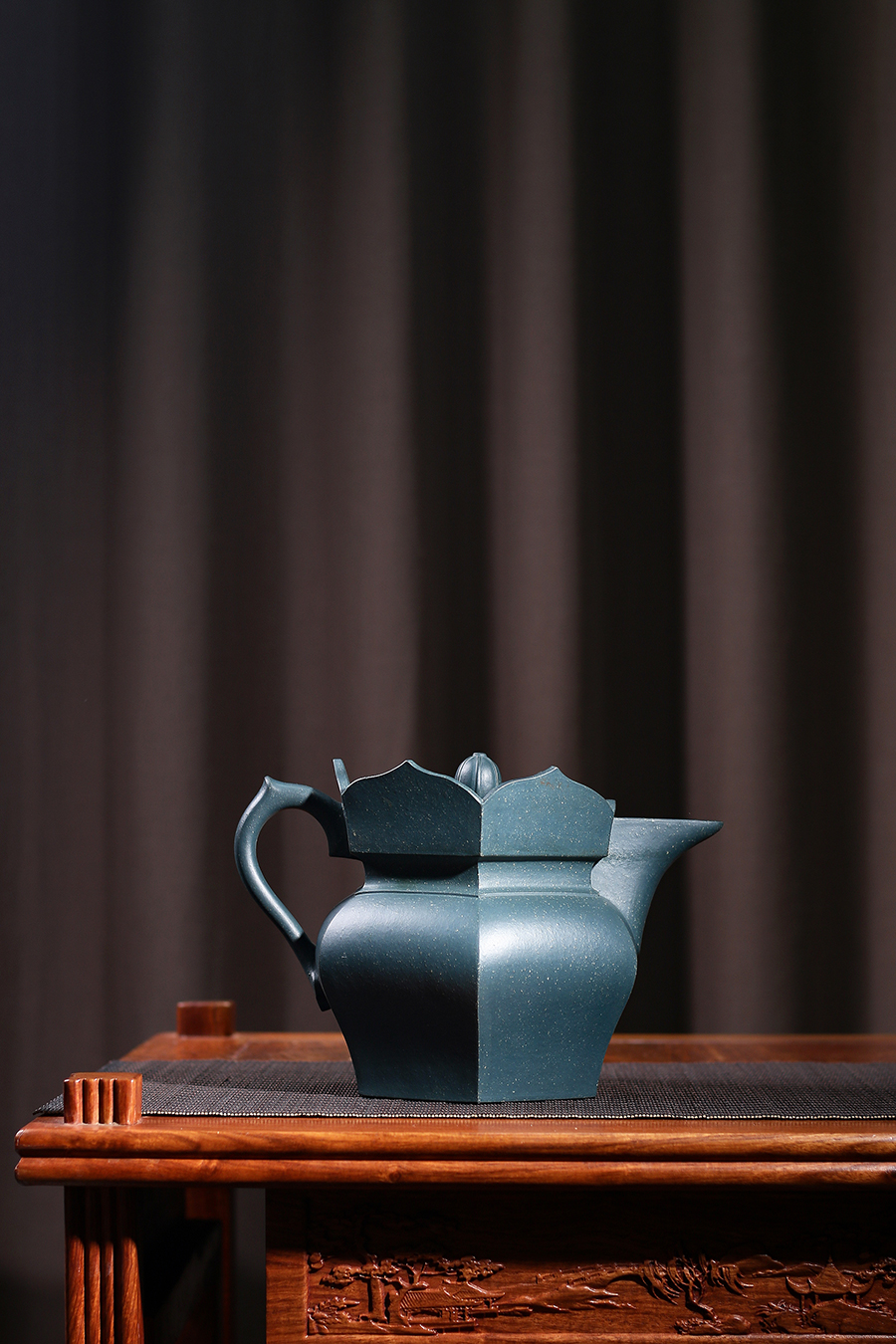 名家曹婉芬作品《大彬僧帽(孤品)》