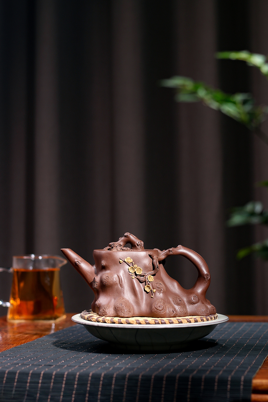 名家吴扣华作品《全手梅桩》