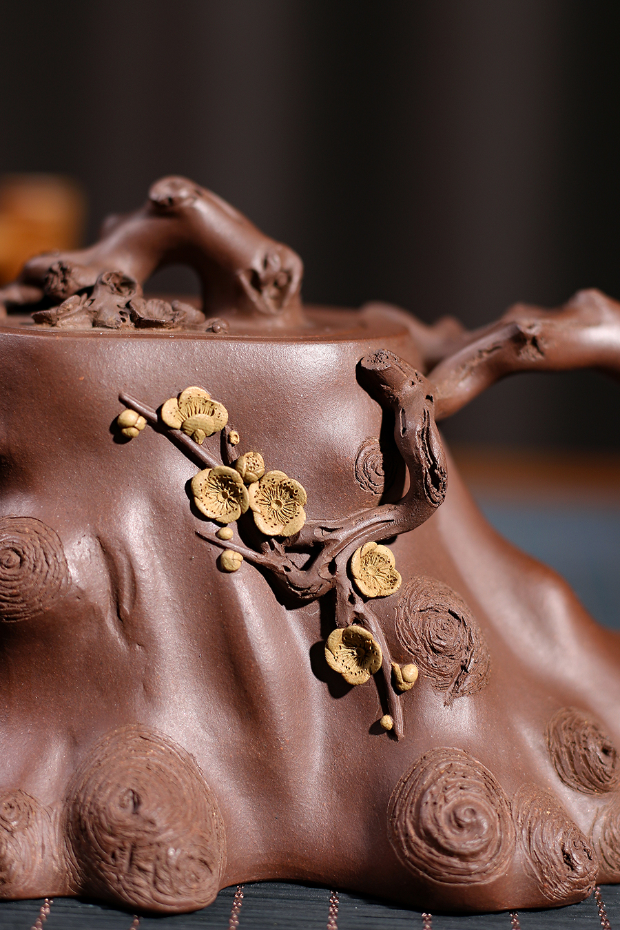 名家吴扣华作品《全手梅桩》