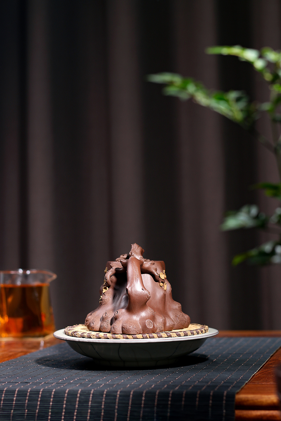 名家吴扣华作品《全手梅桩》