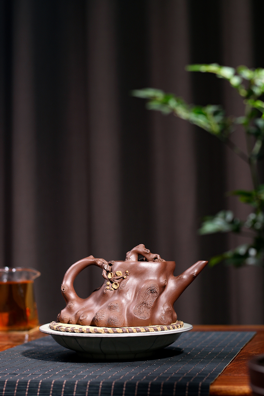 名家吴扣华作品《全手梅桩》