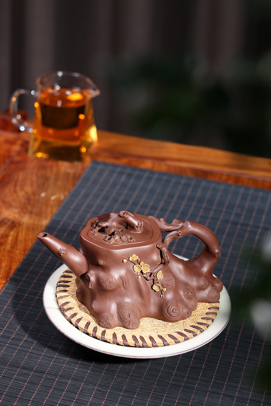 名家吴扣华作品《全手梅桩》