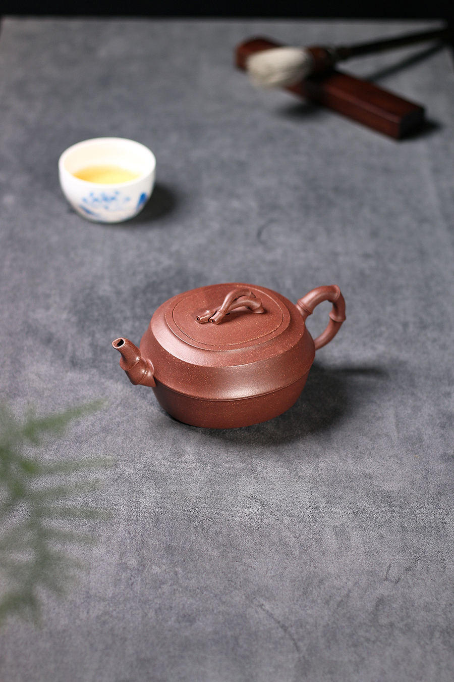 名家陈岩作品《全手美人竹》