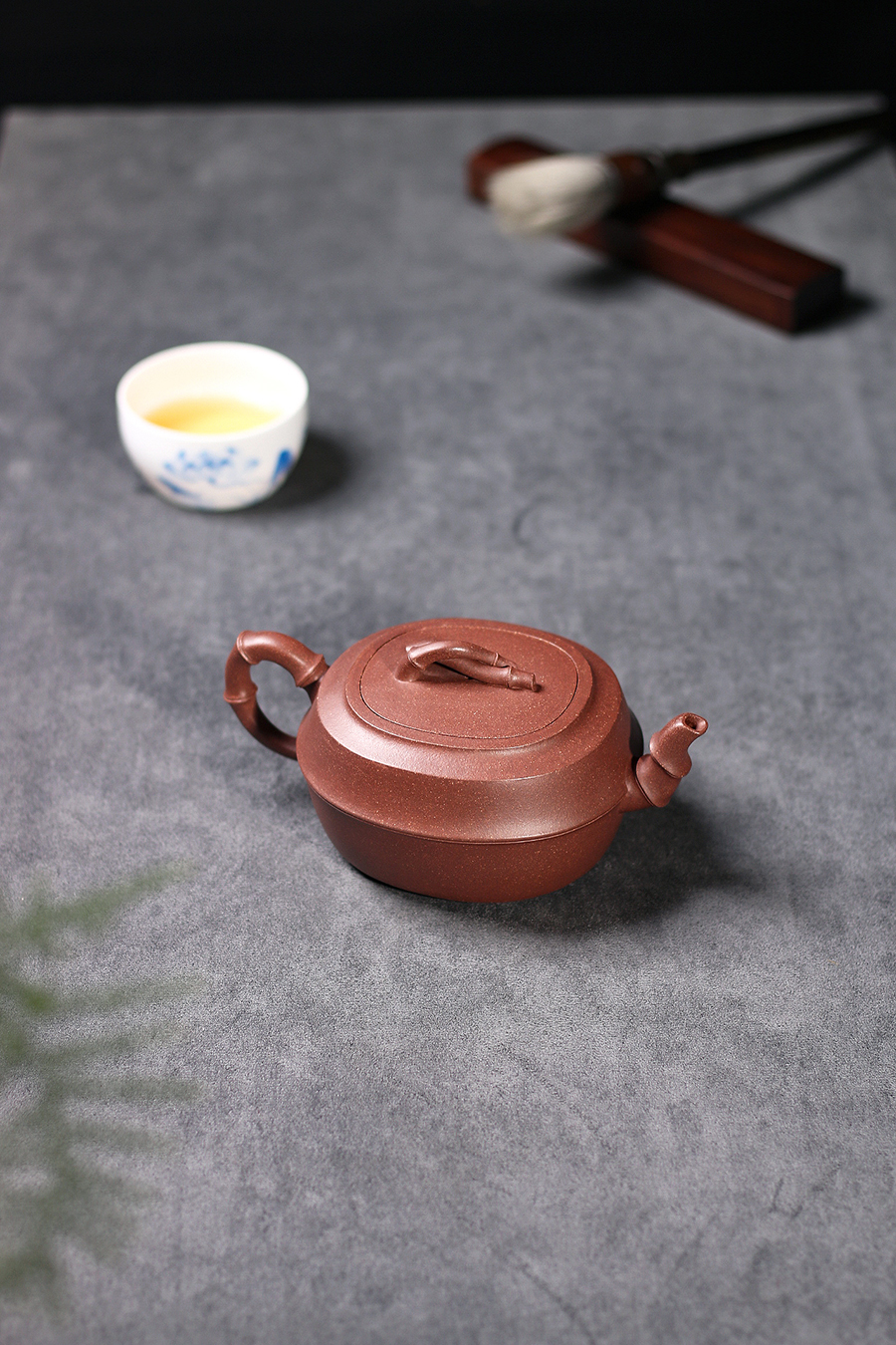 名家陈岩作品《全手美人竹》