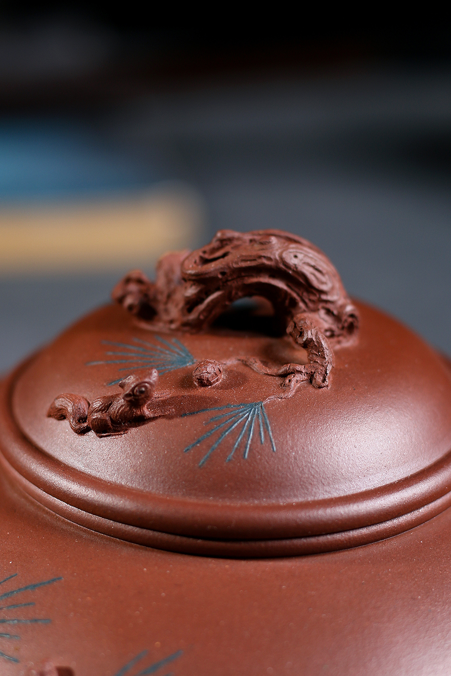 名家储亦斌作品《松趣》