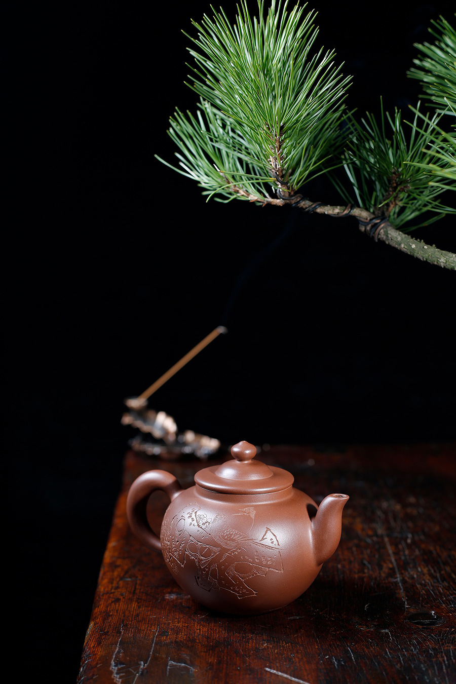 名家鲍志强作品《陶缘》