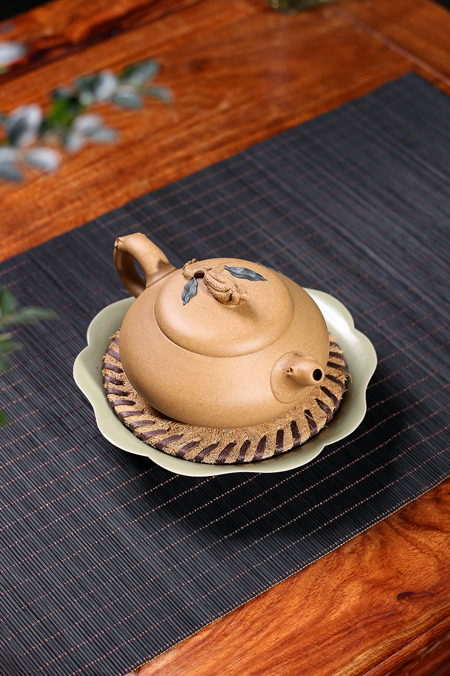 名家蒋艺华作品《佛手》