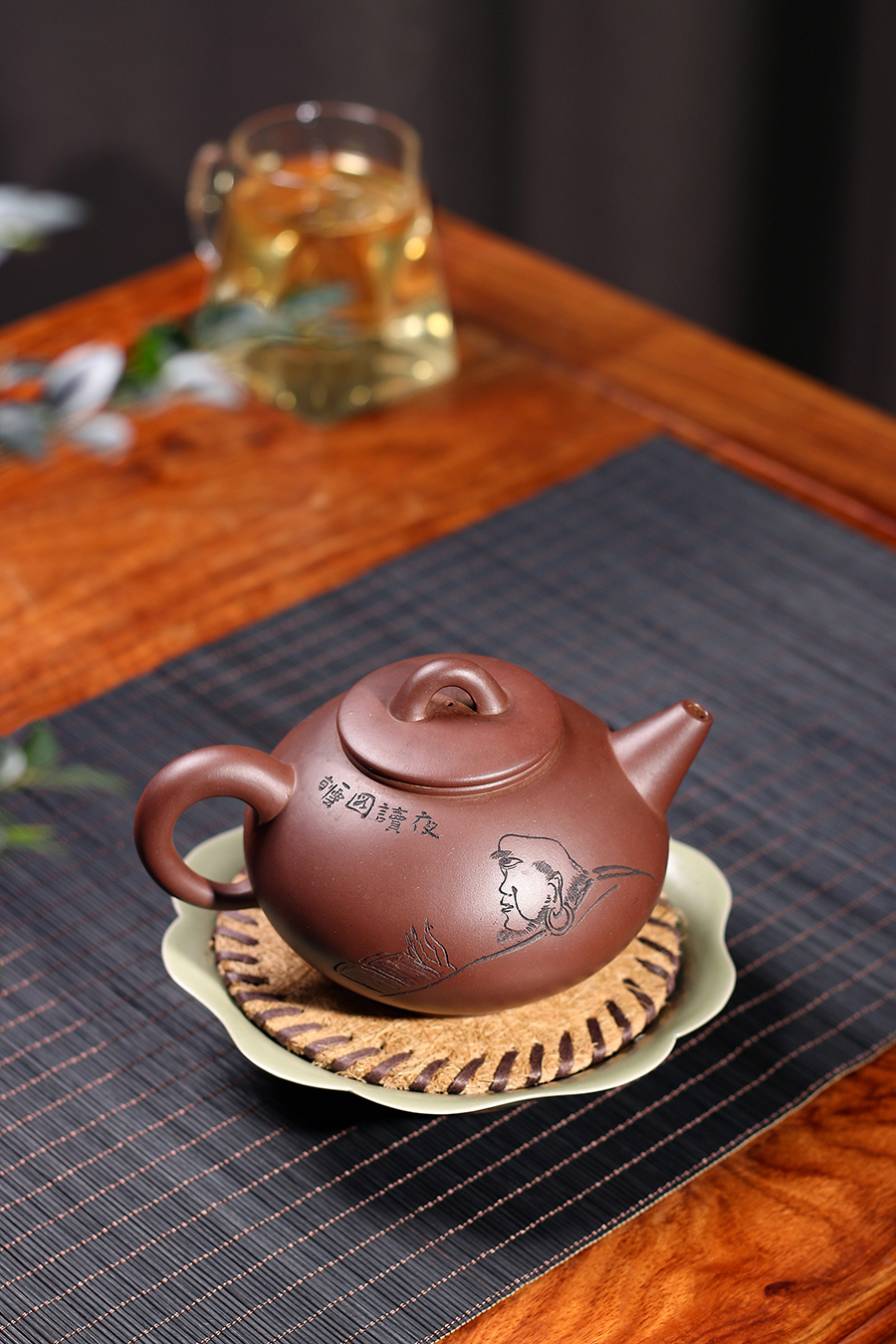 名家毛子健作品《紫园(毛国强书铭)》