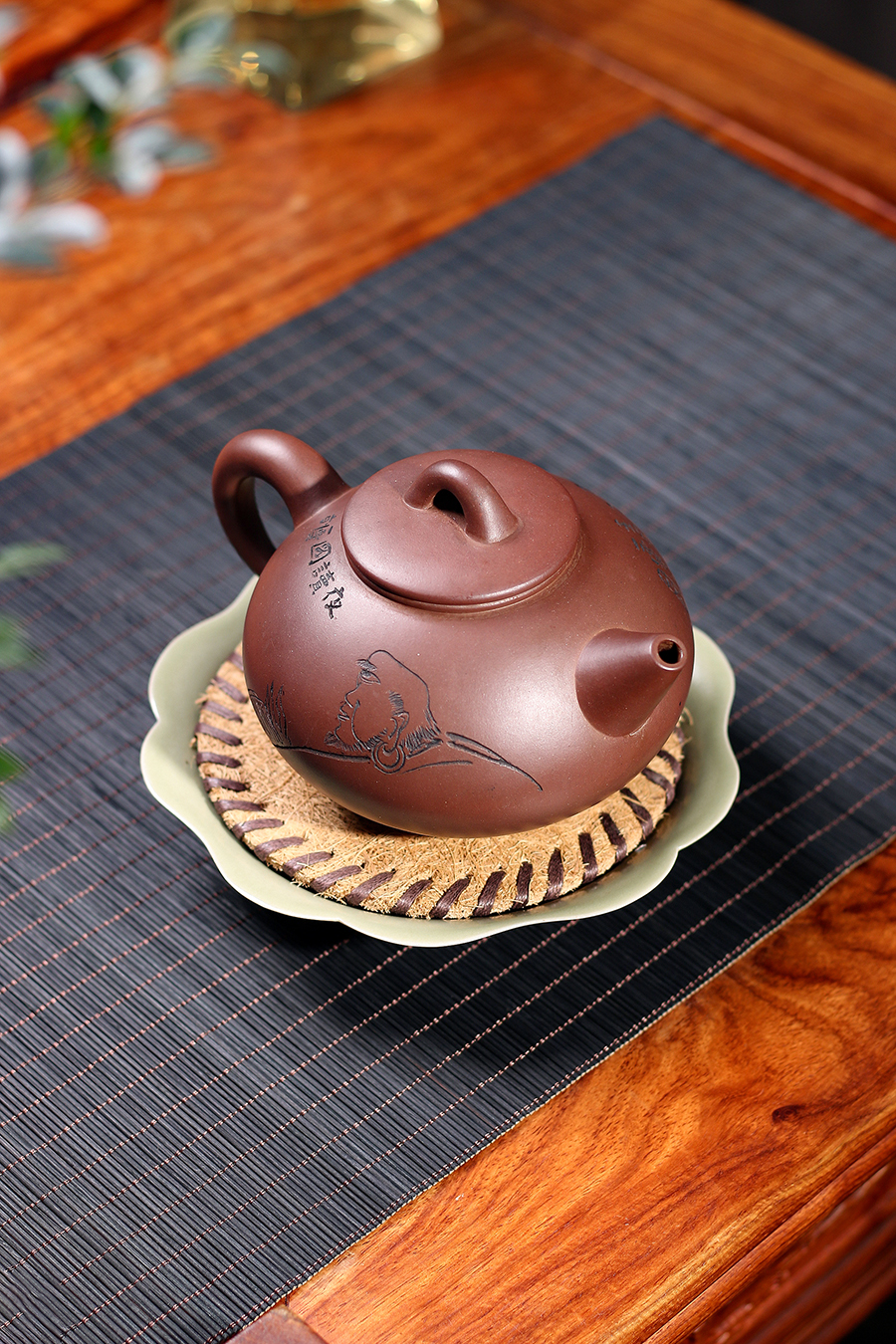 名家毛子健作品《紫园(毛国强书铭)》