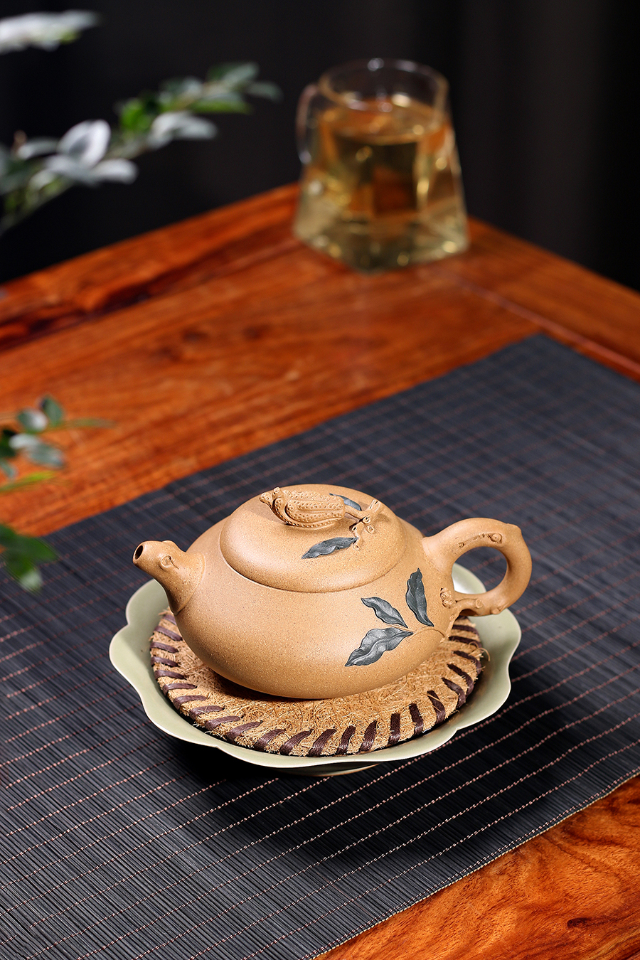 名家蒋艺华作品《佛手》