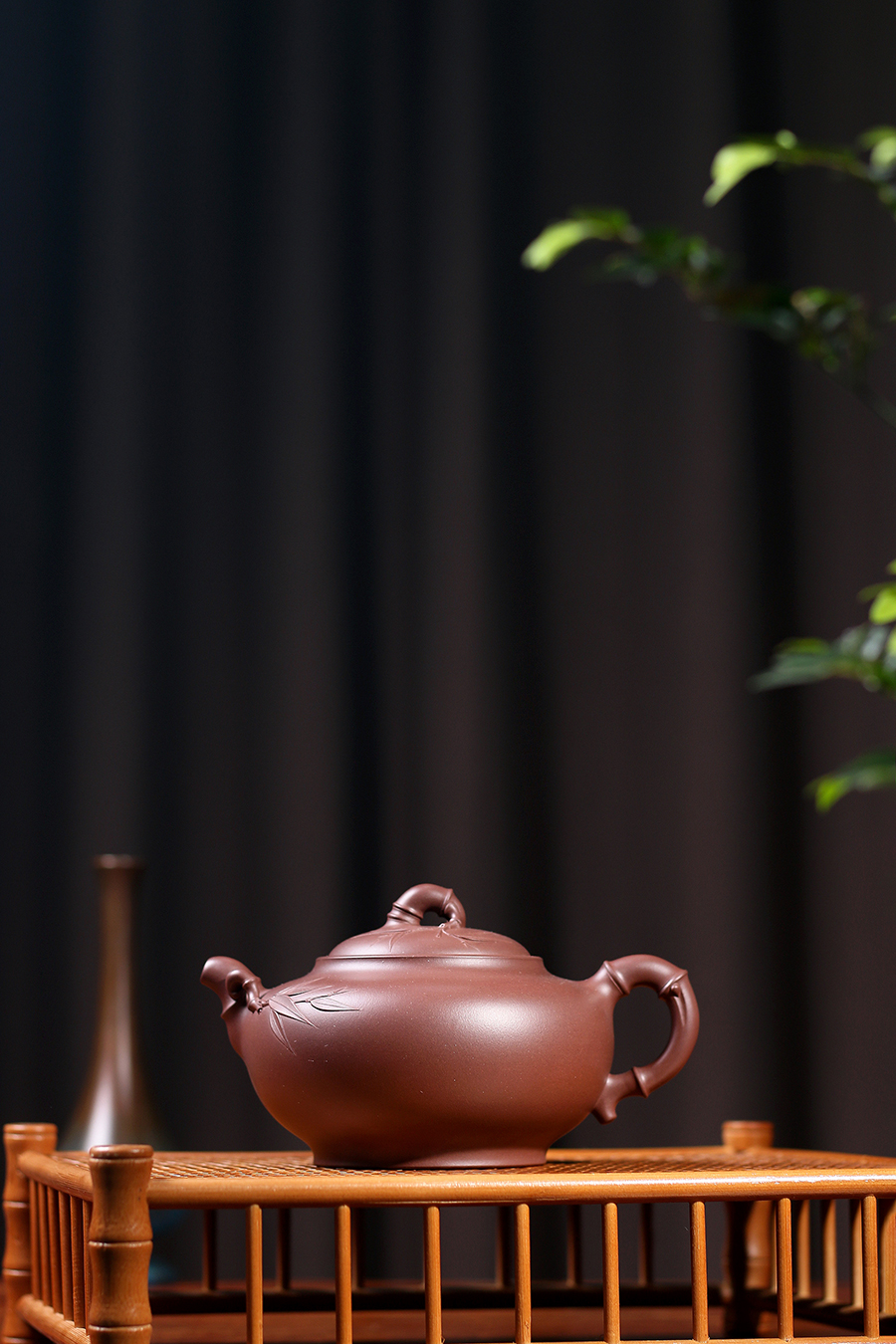 名家周丽英作品《全手云竹》