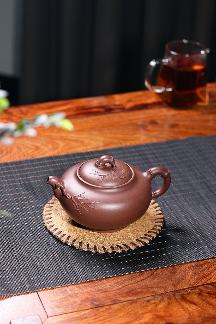 名家周丽英作品《全手云竹》