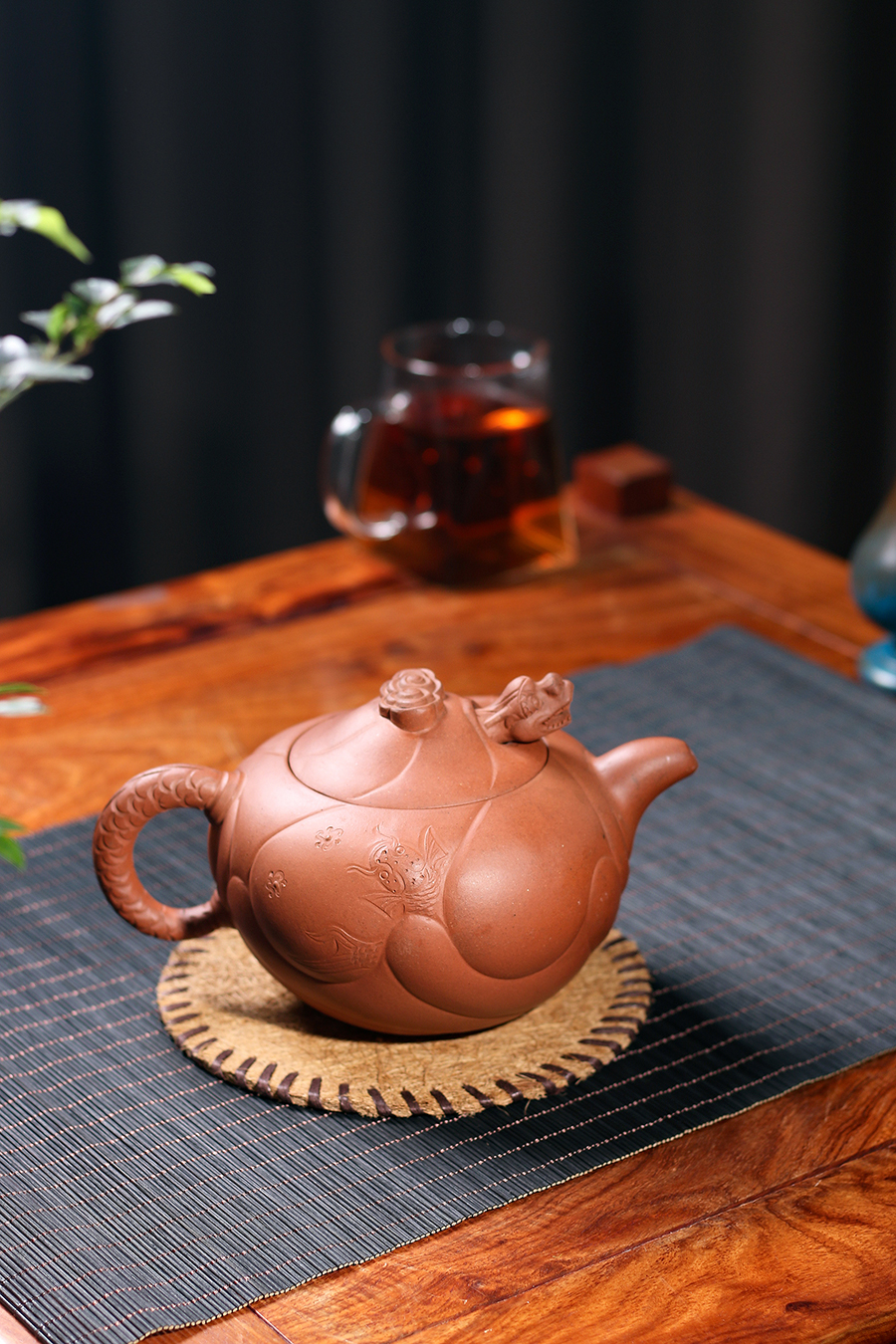 名家唐凤芝作品《全手鱼化龙》