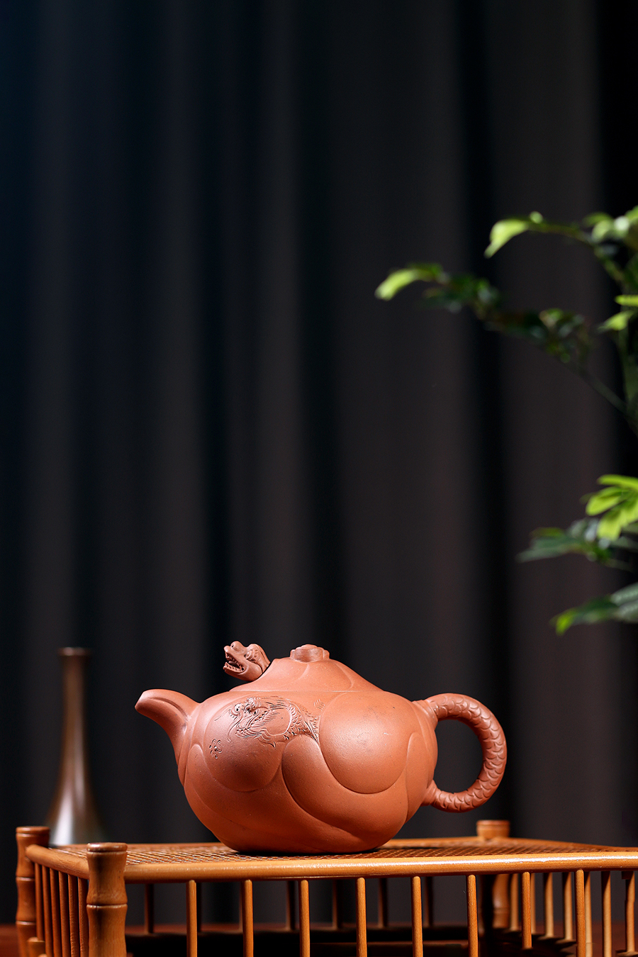 名家唐凤芝作品《全手鱼化龙》