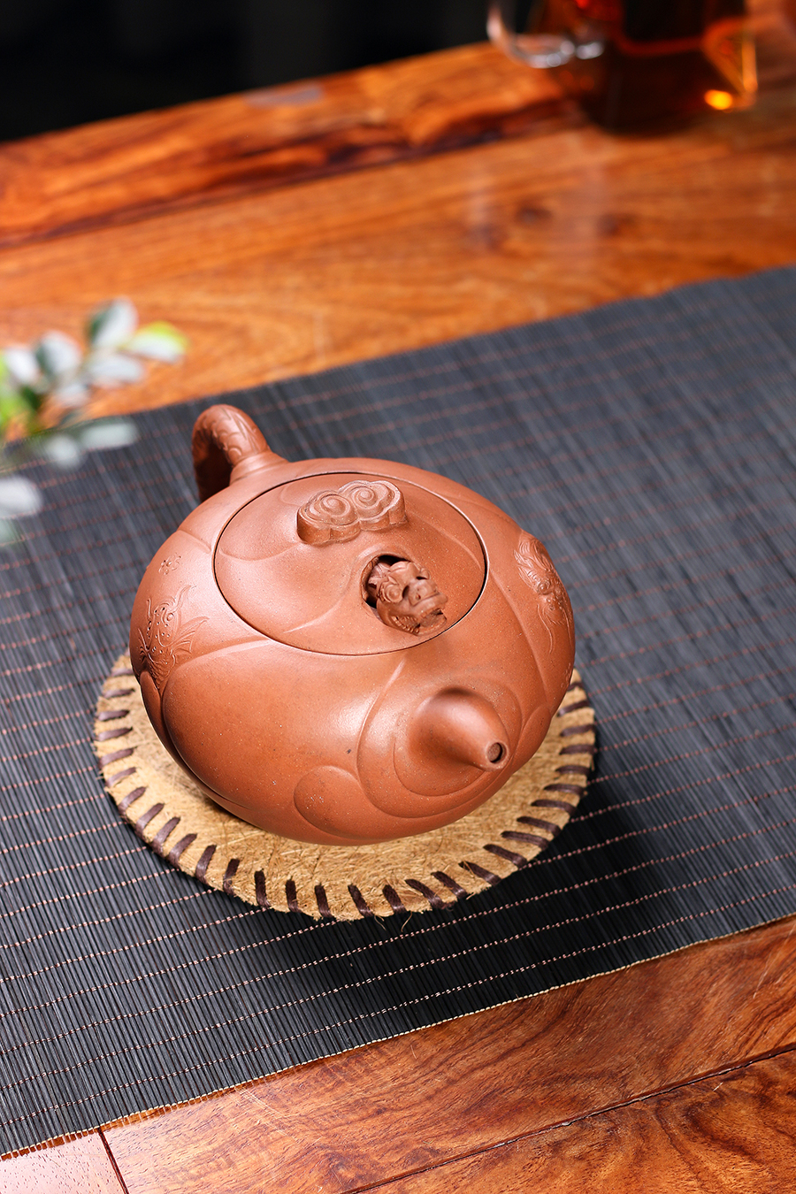 名家唐凤芝作品《全手鱼化龙》